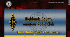 Desktop Screenshot of highlandsamateurradio.com